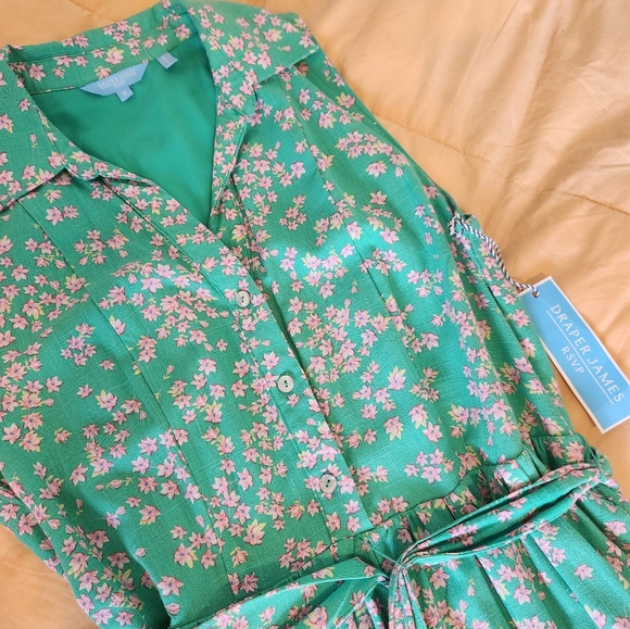 NWT Draper James RSVP Floral Print Maxi Dress - Picture 4 of 7